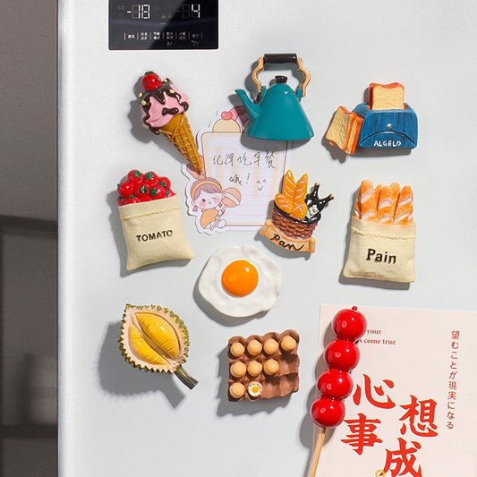 Large-Sized Food Refrigerator Magnets