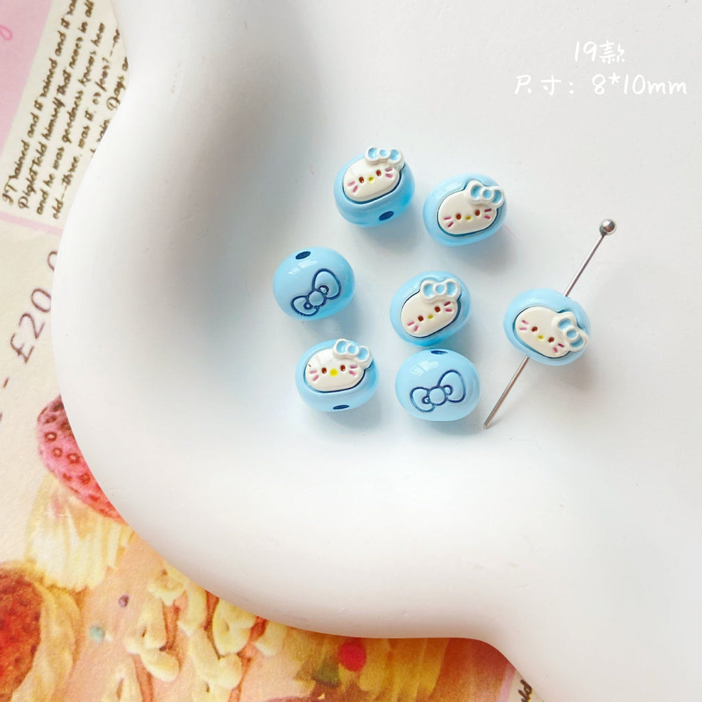 Alloy Hello Kitty Beads
