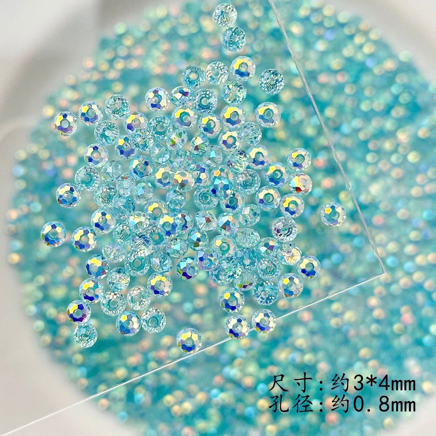 4mm Rhinestone Beads