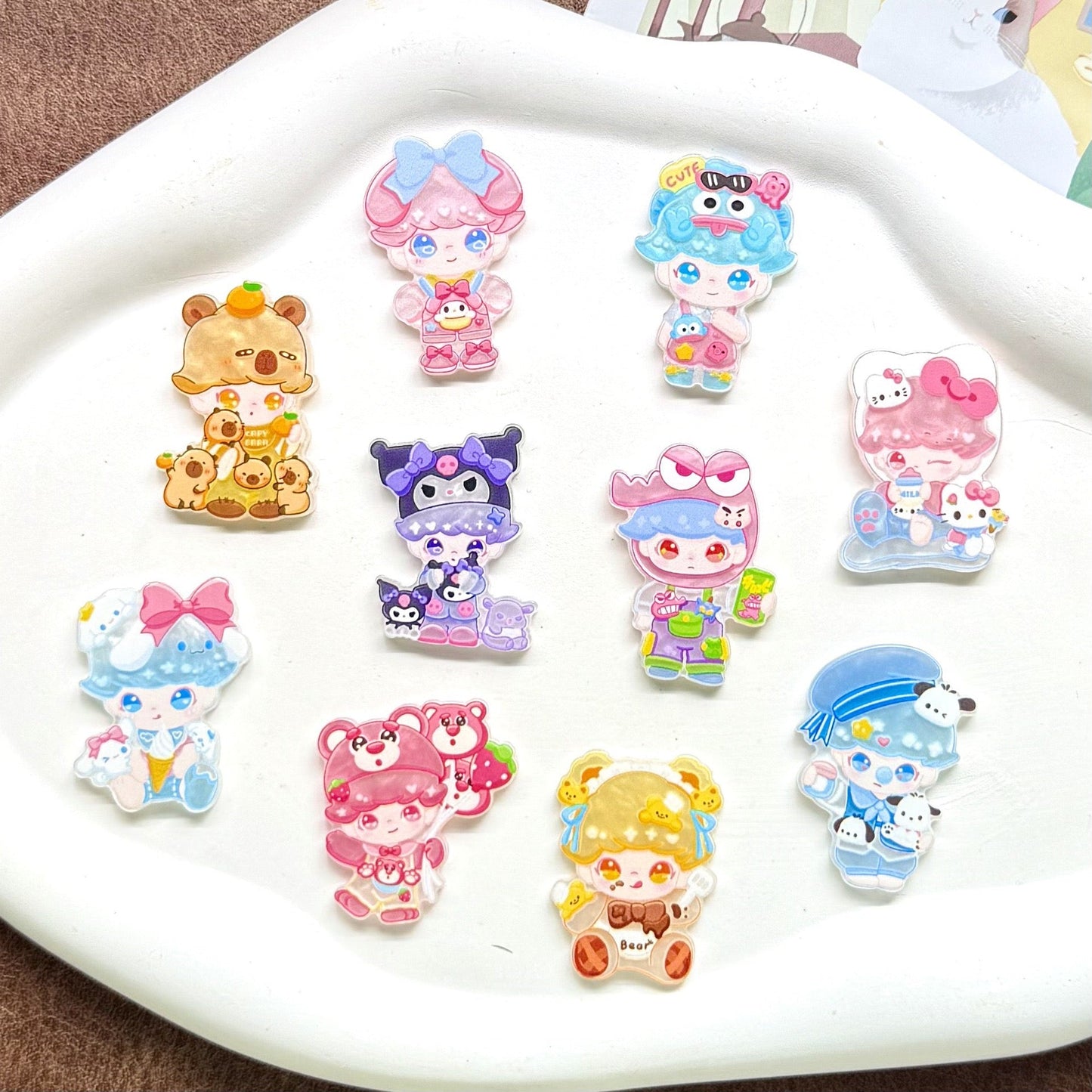 Dimoo Acrylic Patch