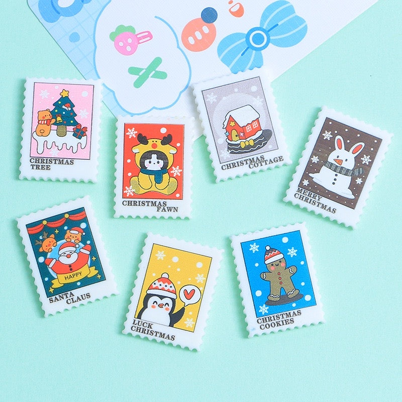 Christmas Stamp Charm