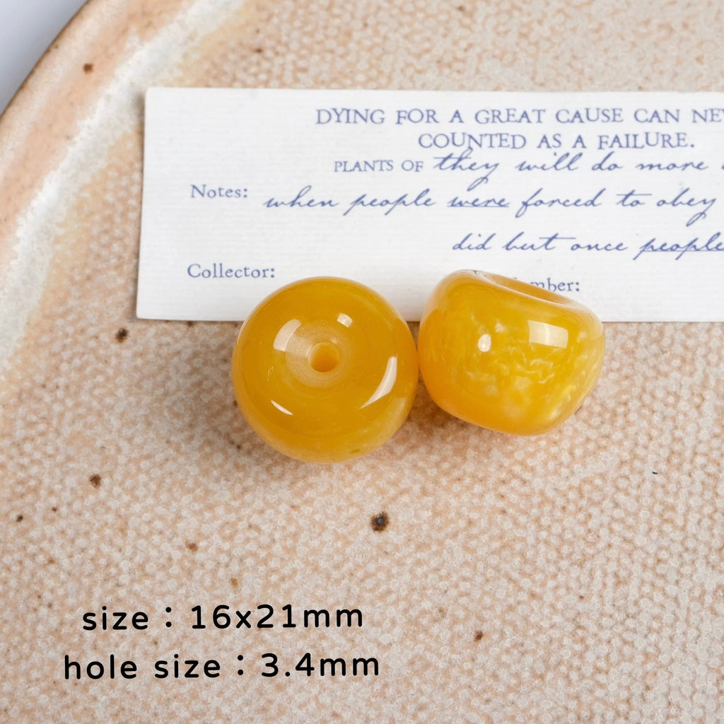 Apple-shaped Beads
