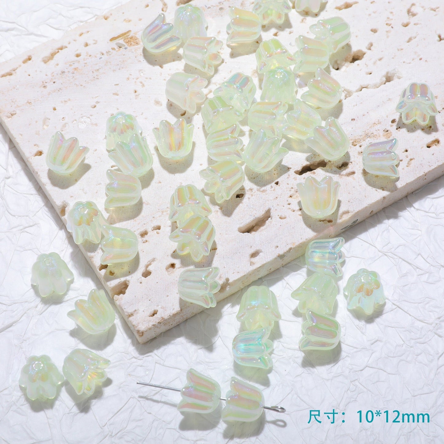 Flower-Shaped Beads