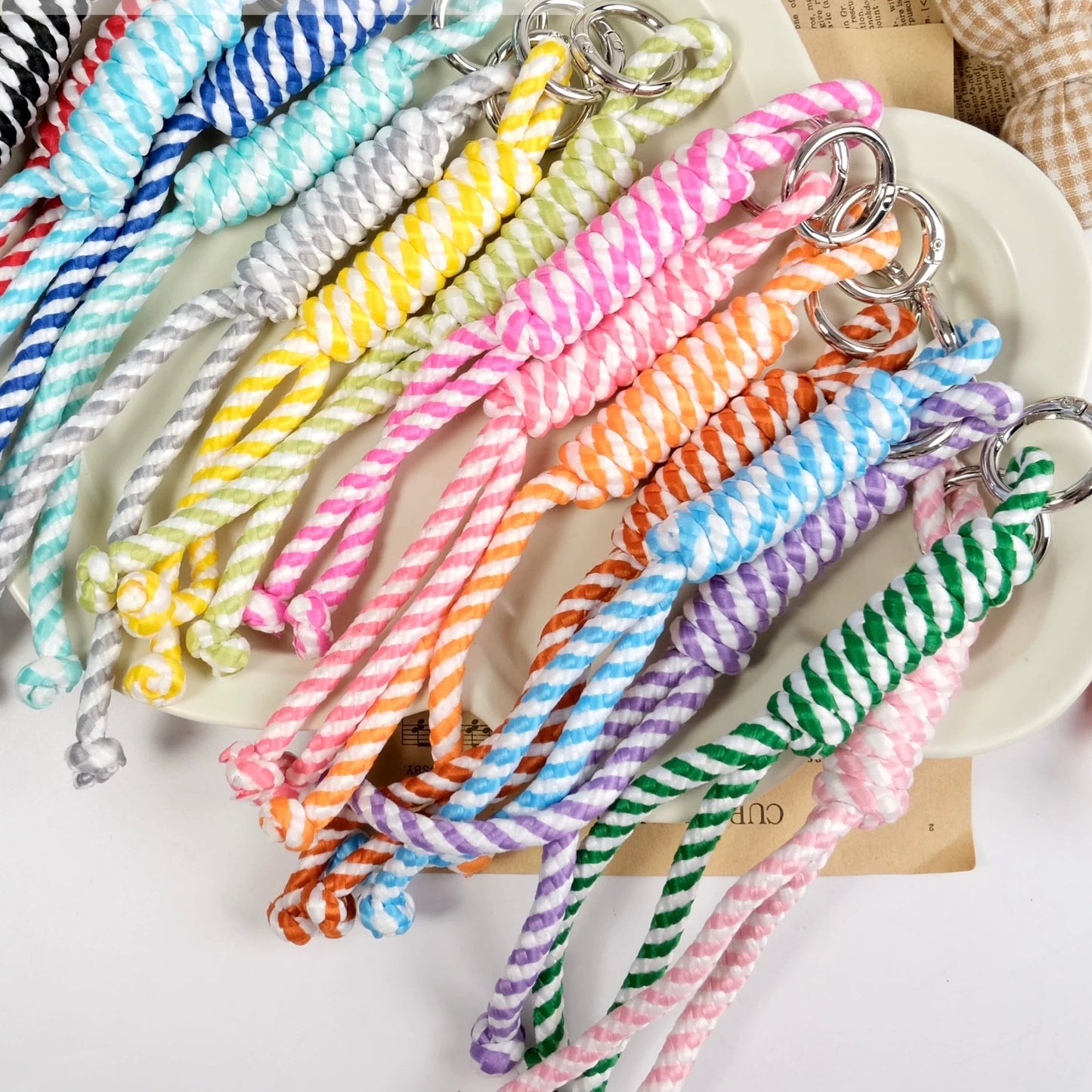 Handmade DIY Bag Hanger Cord