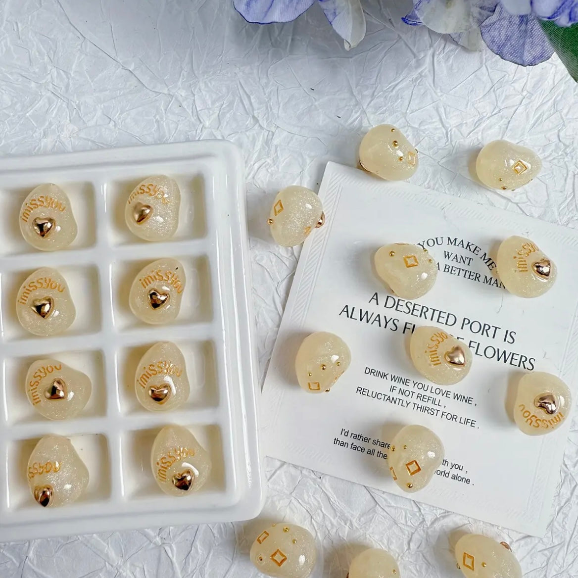 ｛Miss You｝Stone Beads