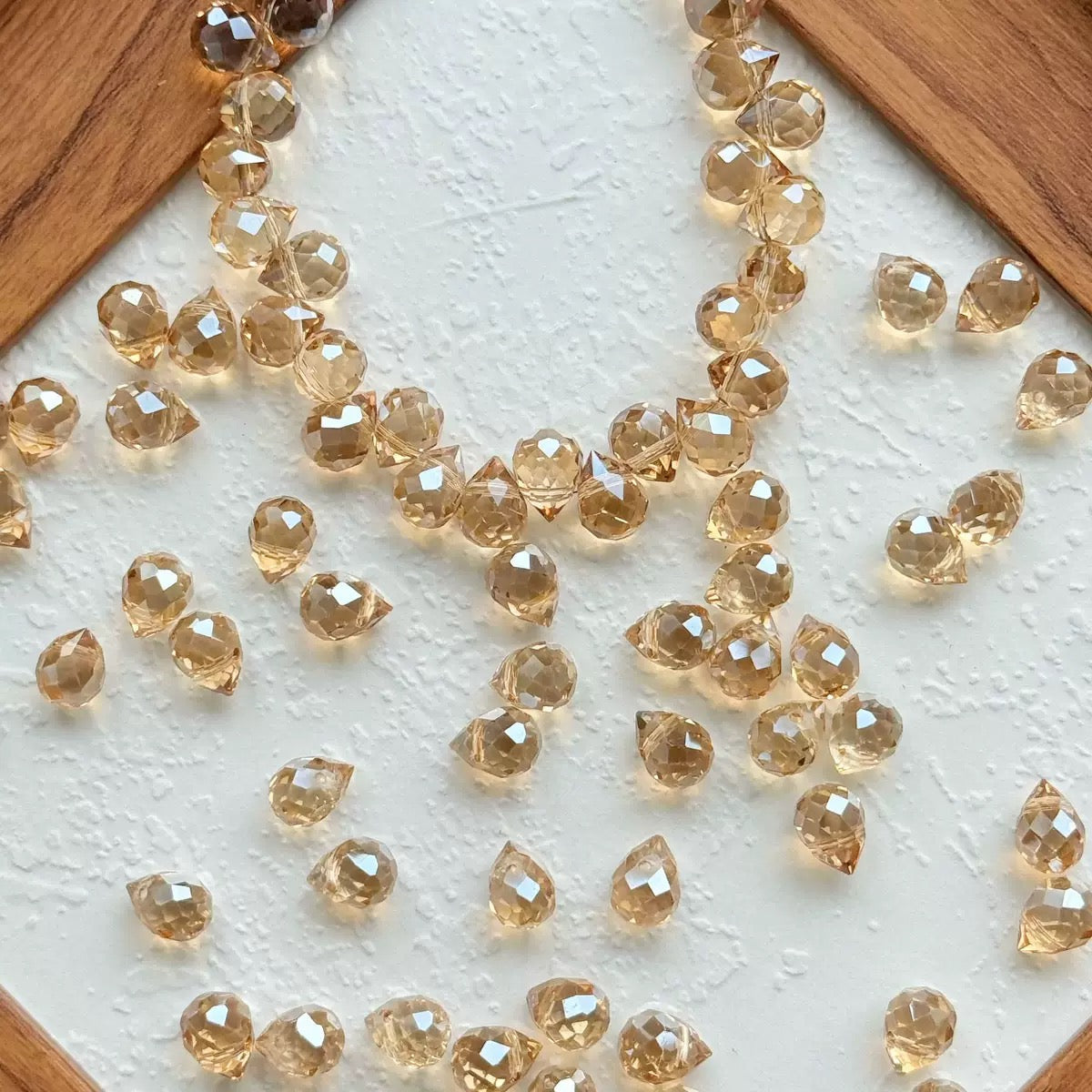 8*10mm Strawberry Crystal Beads