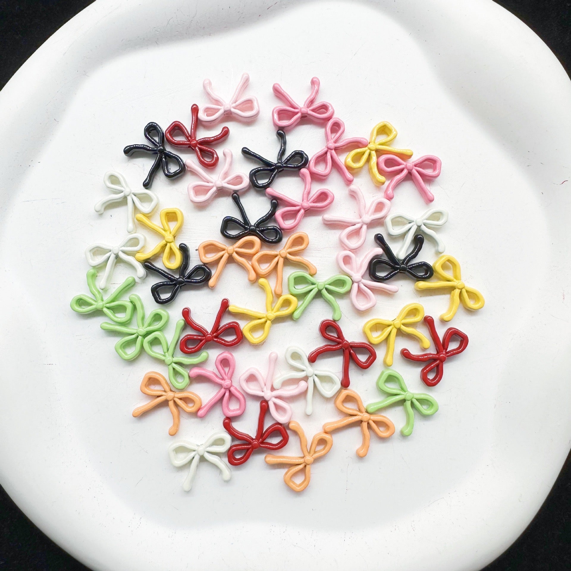 Bow Alloy Beading