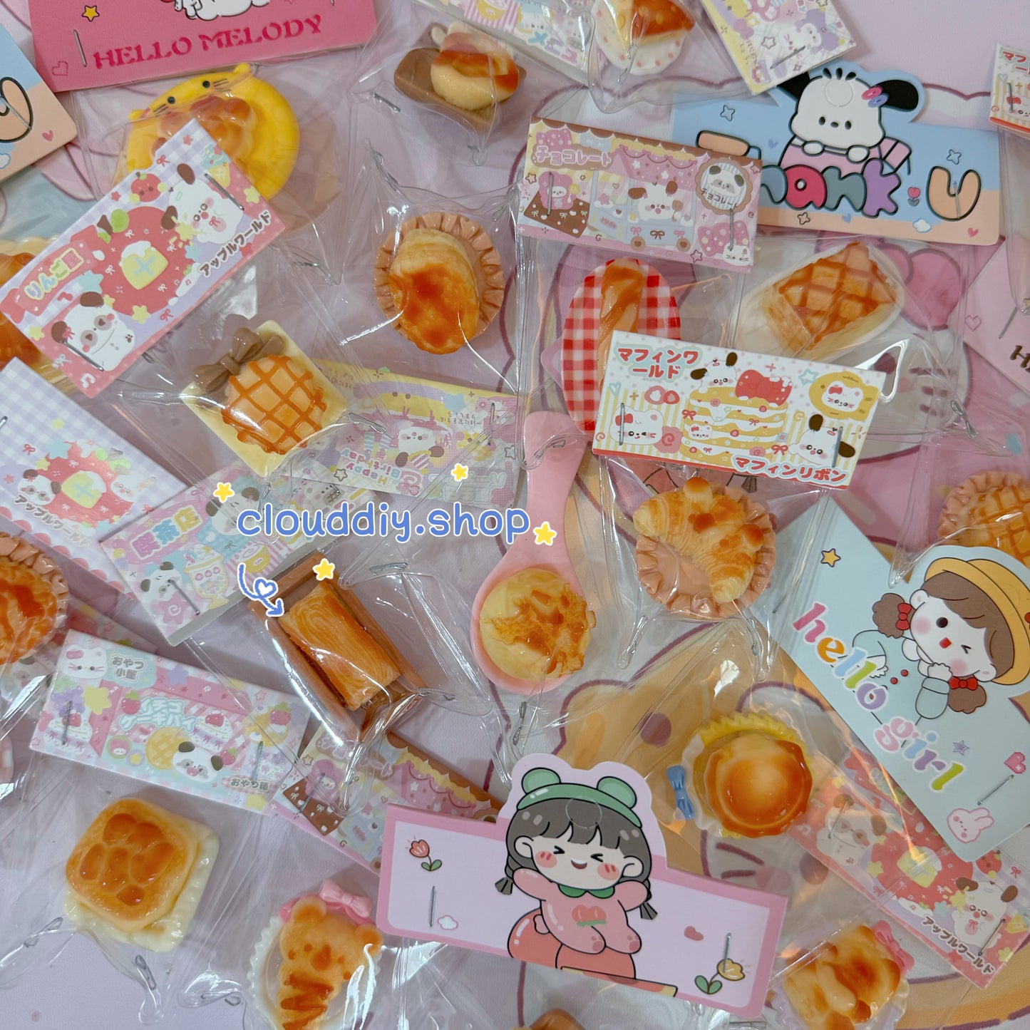 ｛Sync with video ｝Mini Food Charm
