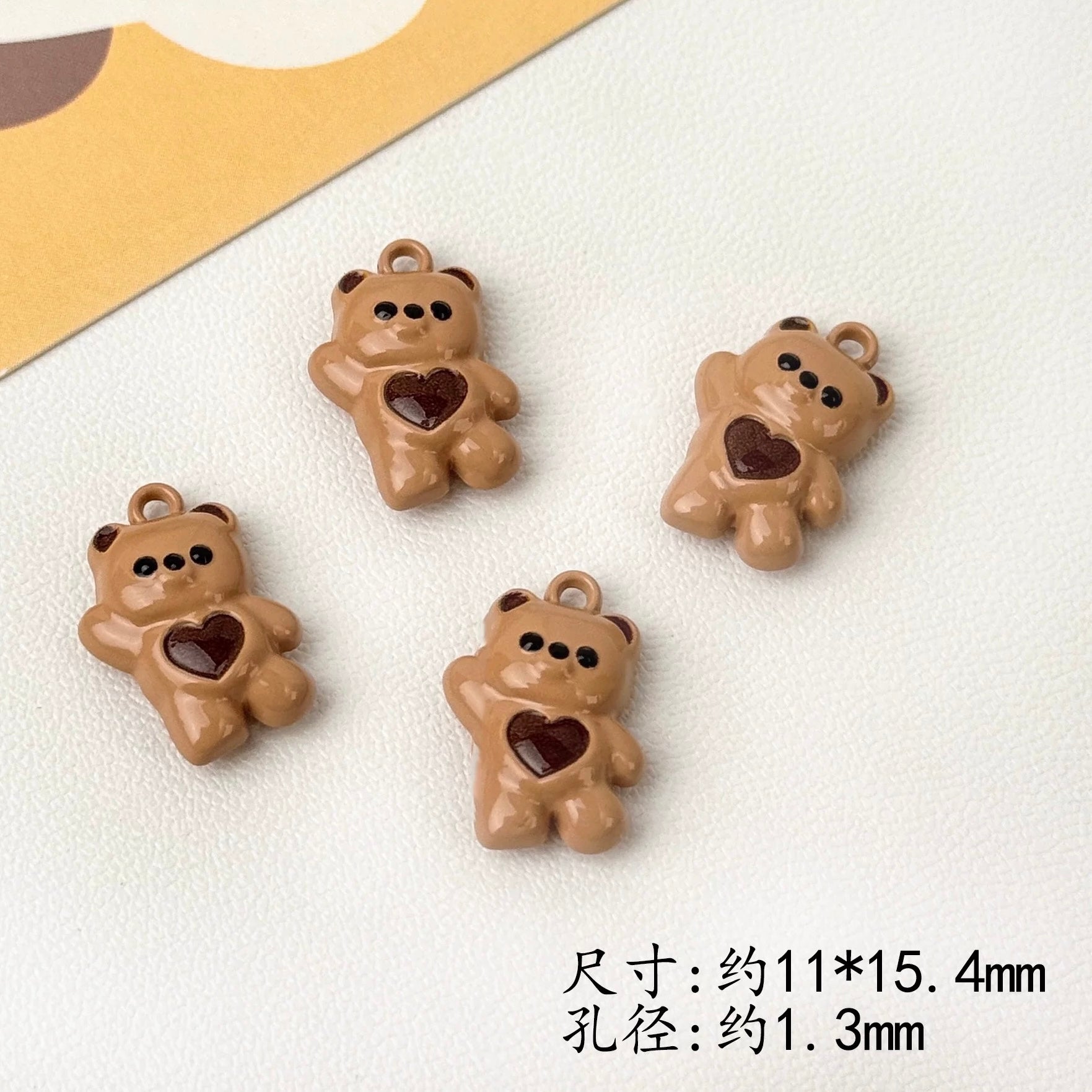 Alloy Little Bear Pendant