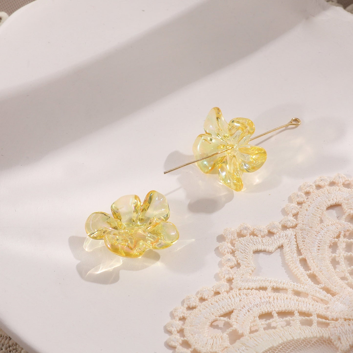 Flower-Shaped Beads