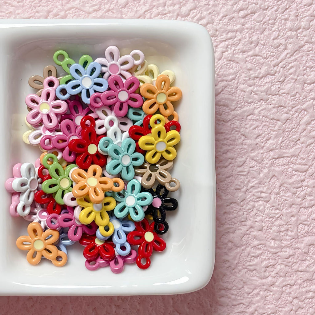 Alloy Flower Beads