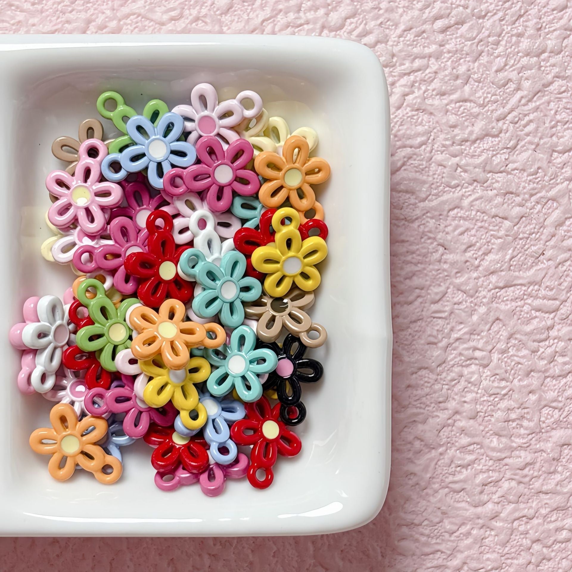 Alloy Flower Beads