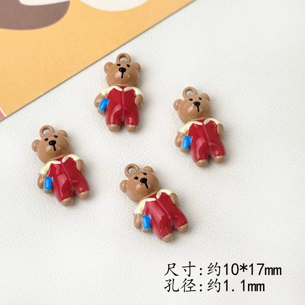 Alloy Little Bear Pendant