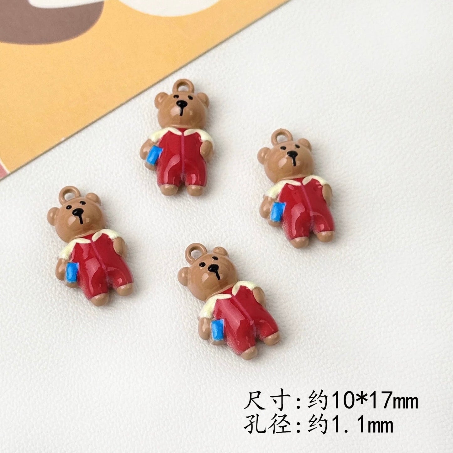 Alloy Little Bear Pendant