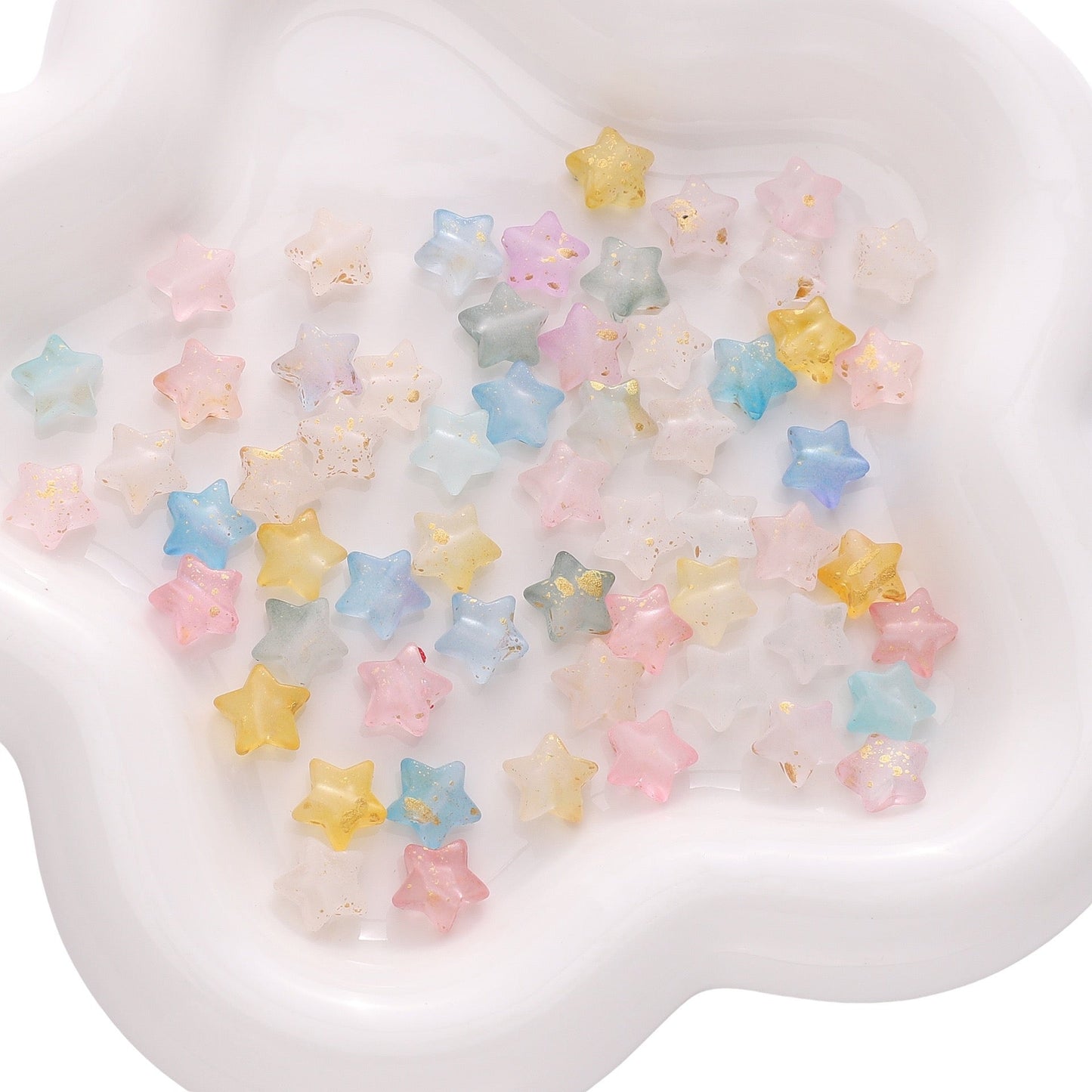 12-Color Star-Shaped Beads