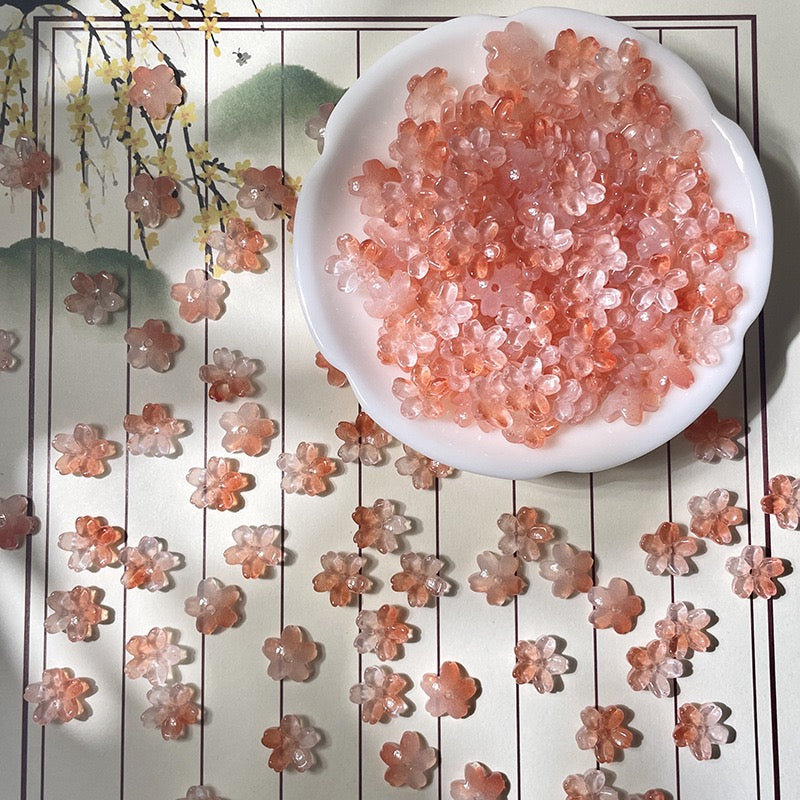 Flower-Shaped Beads