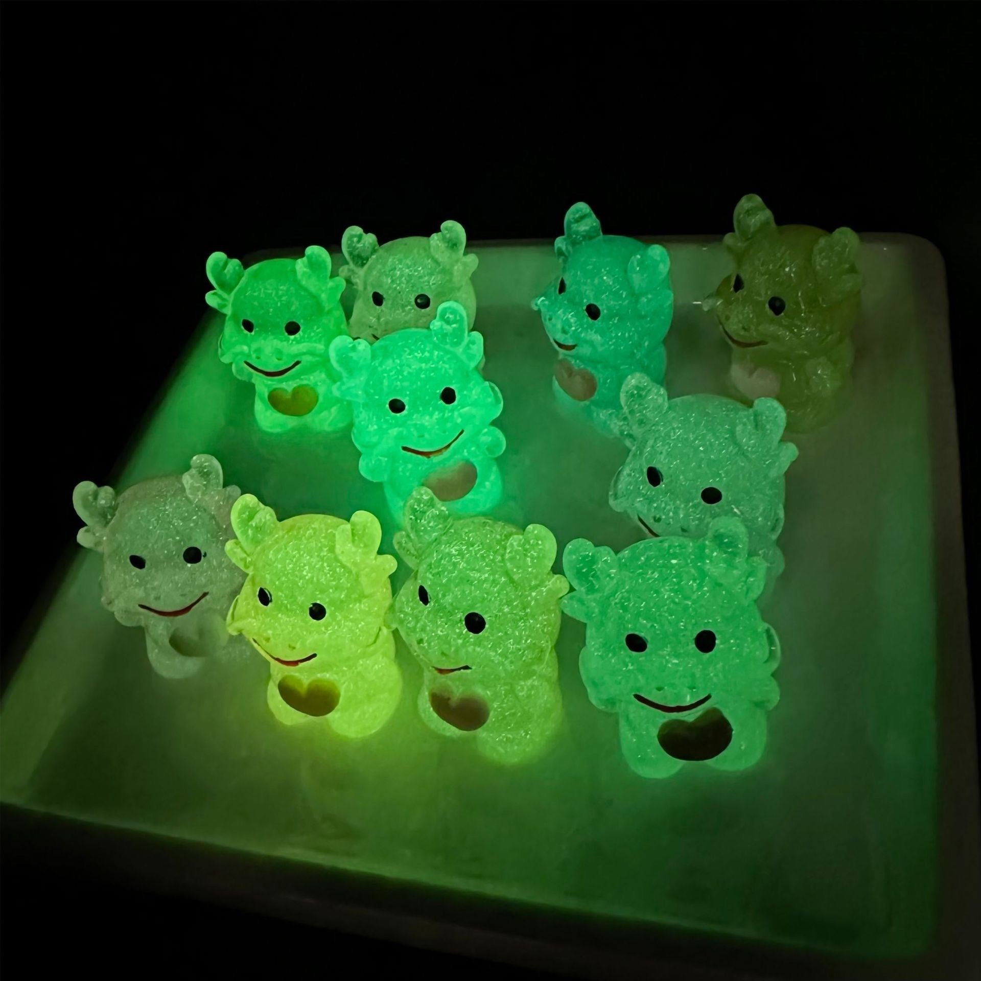 Glow-In-The-Dark Dragon Charm