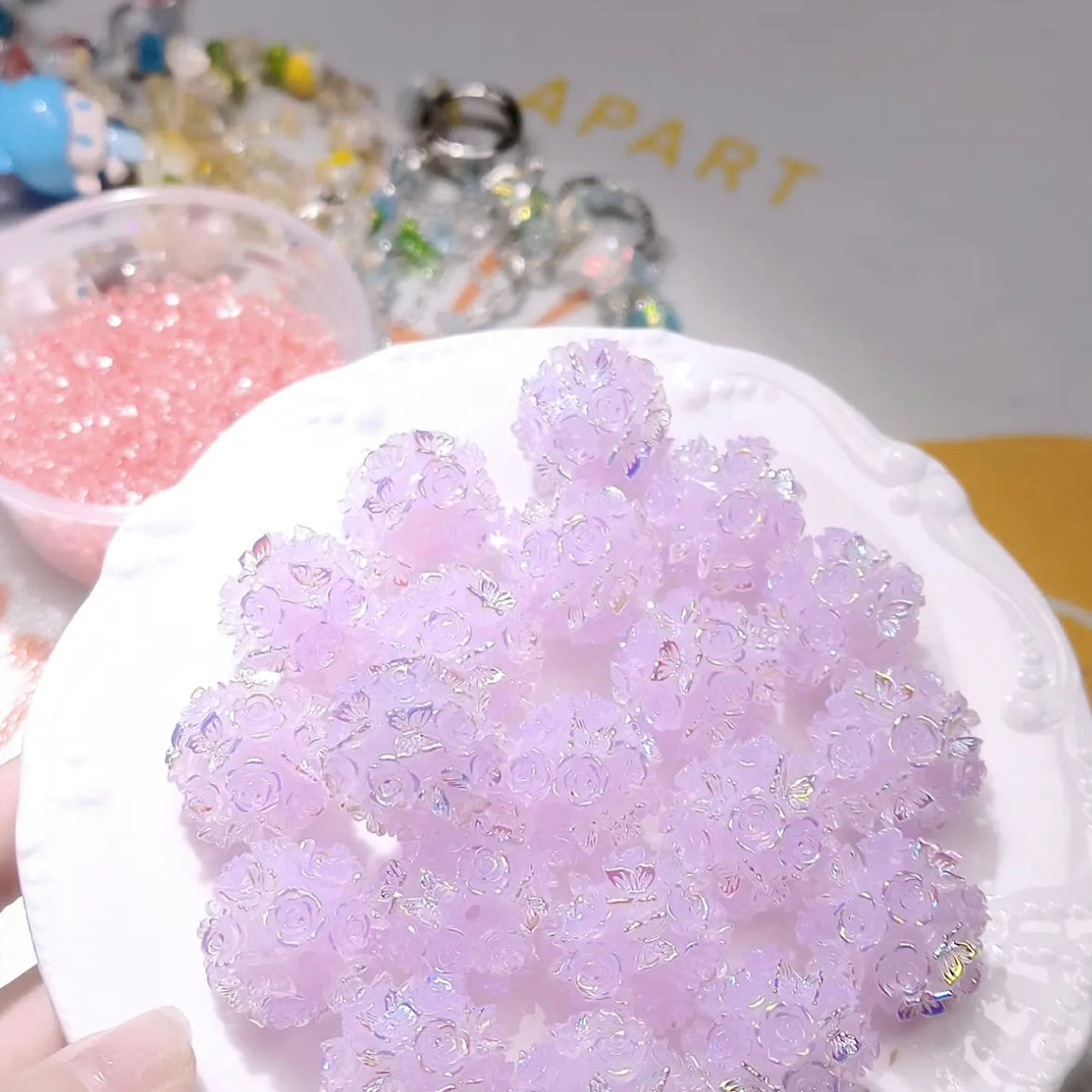 Flower Ball Beading