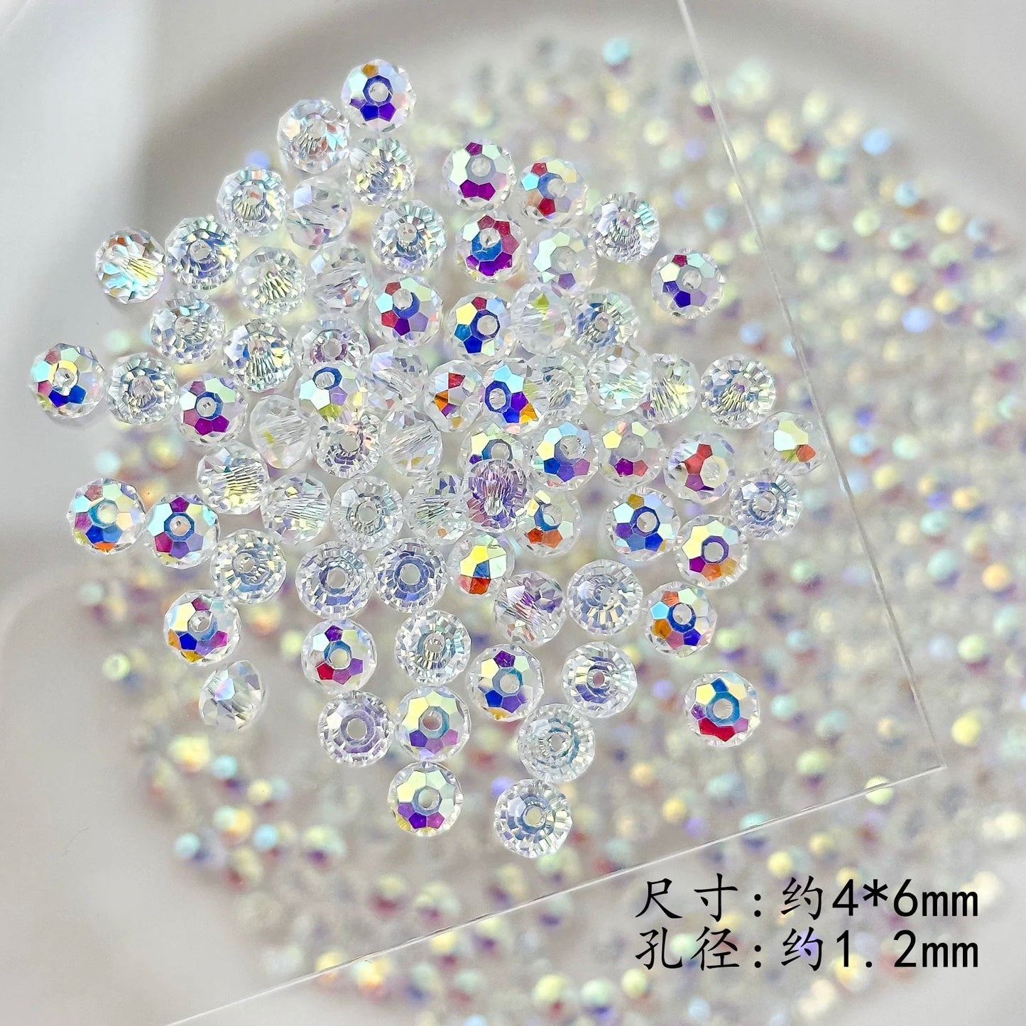 6mm Rhinestone Beads