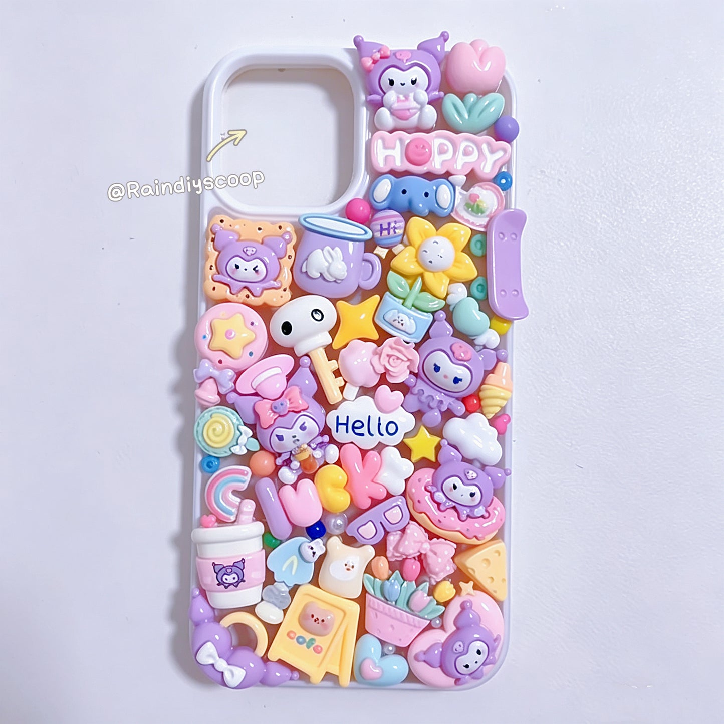 Customized drop glue mobile phone case
