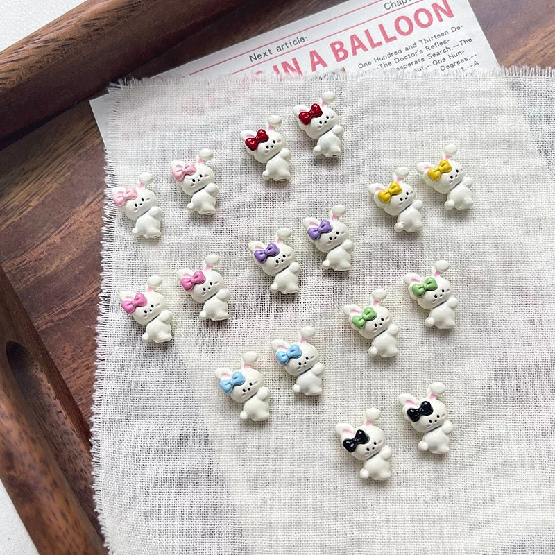 Rabbit Alloy Beads