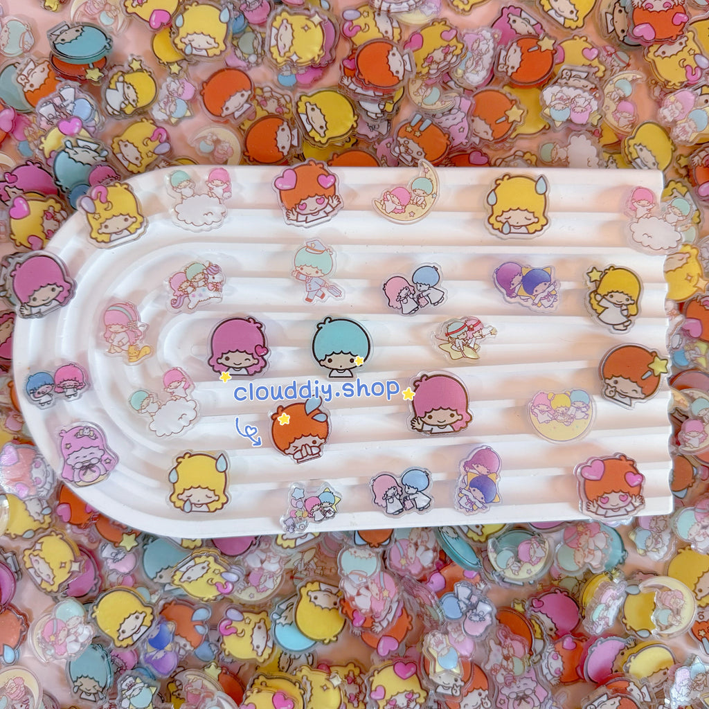 2cm Binary Star Acrylic Patch