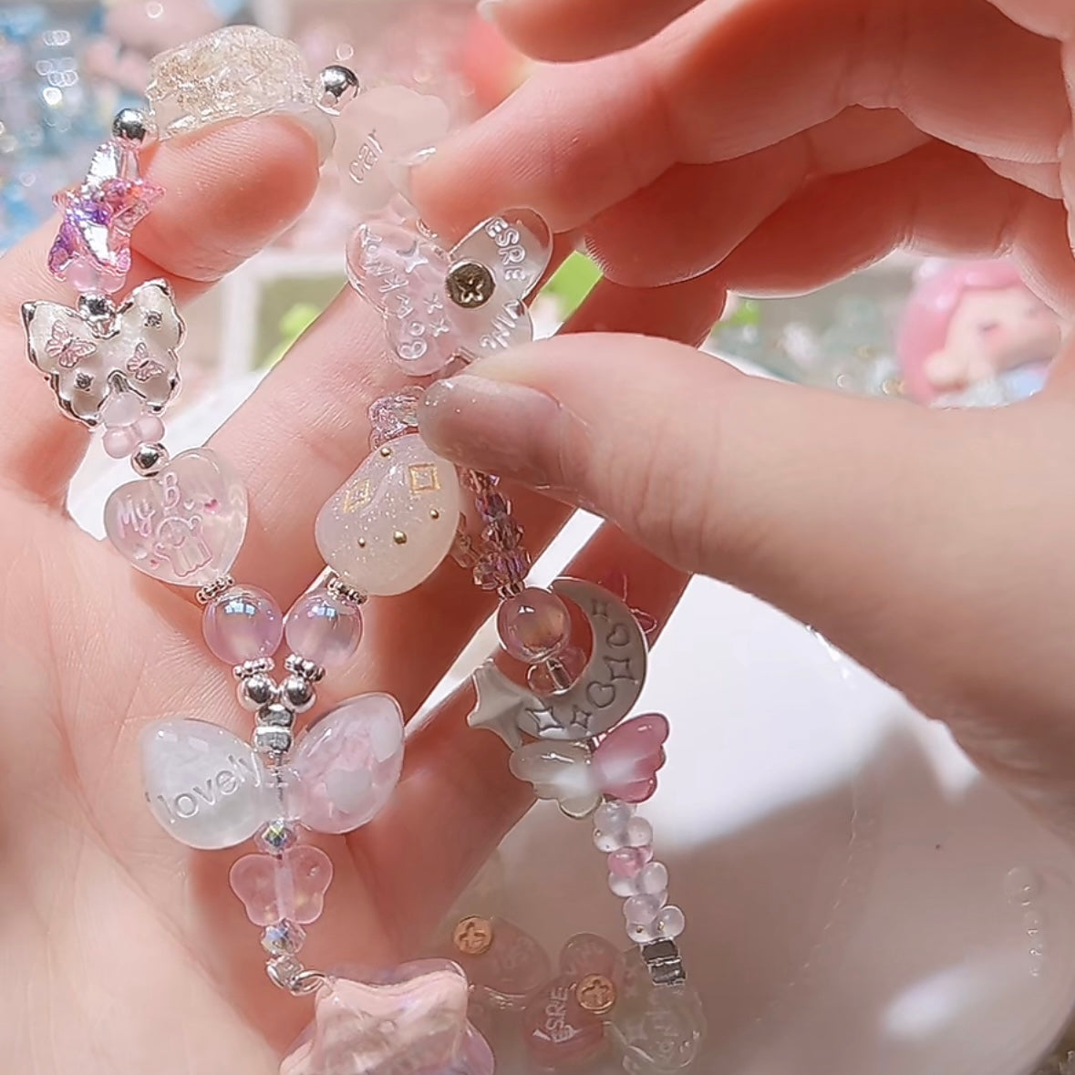 Bow Knot Beading