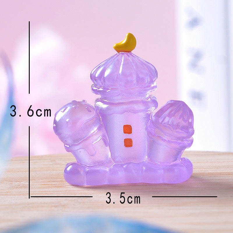 Glow-In-The-Dark Castle Charm