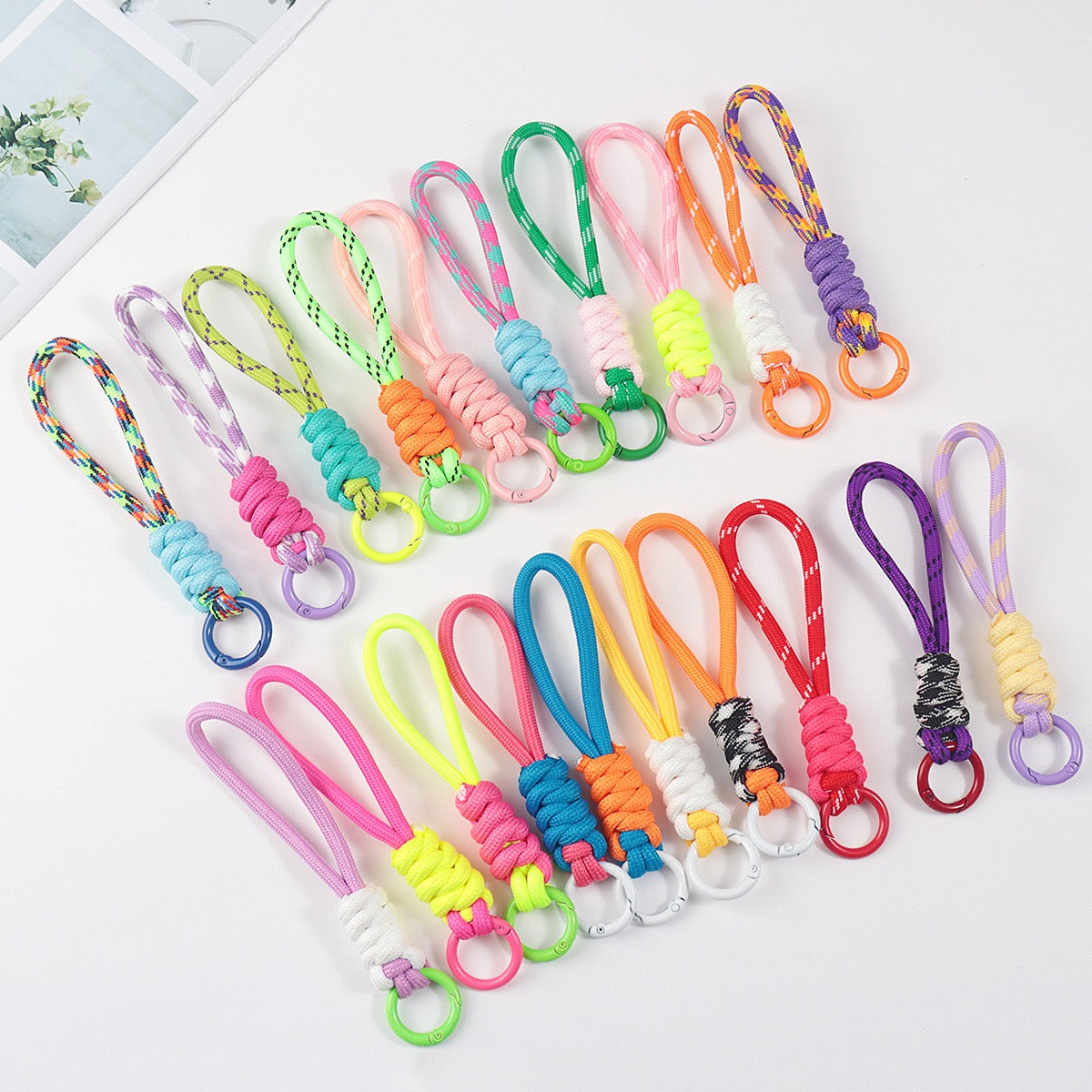 Handmade keychain Rope