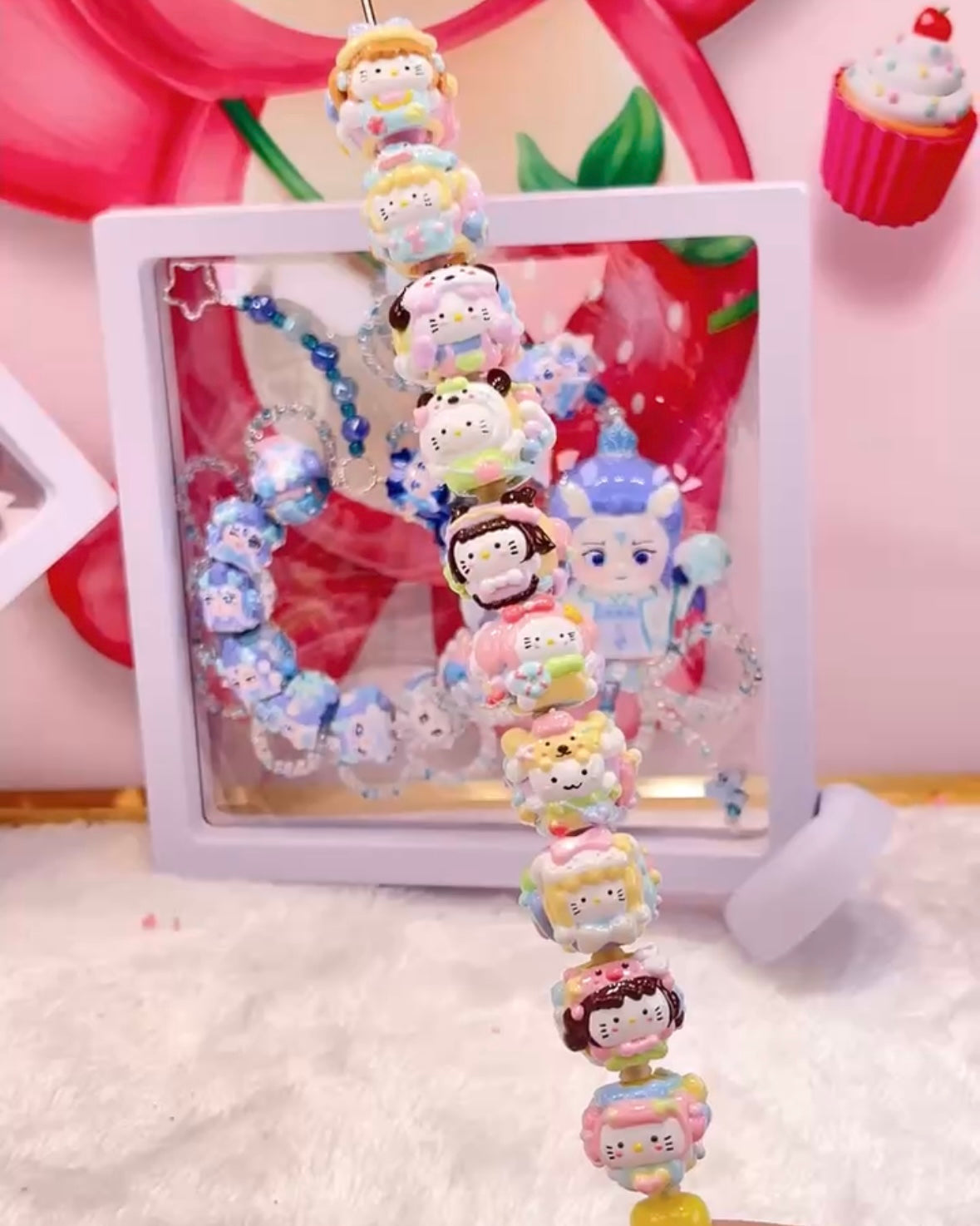 Mix Cartoon Hand Painted Beads