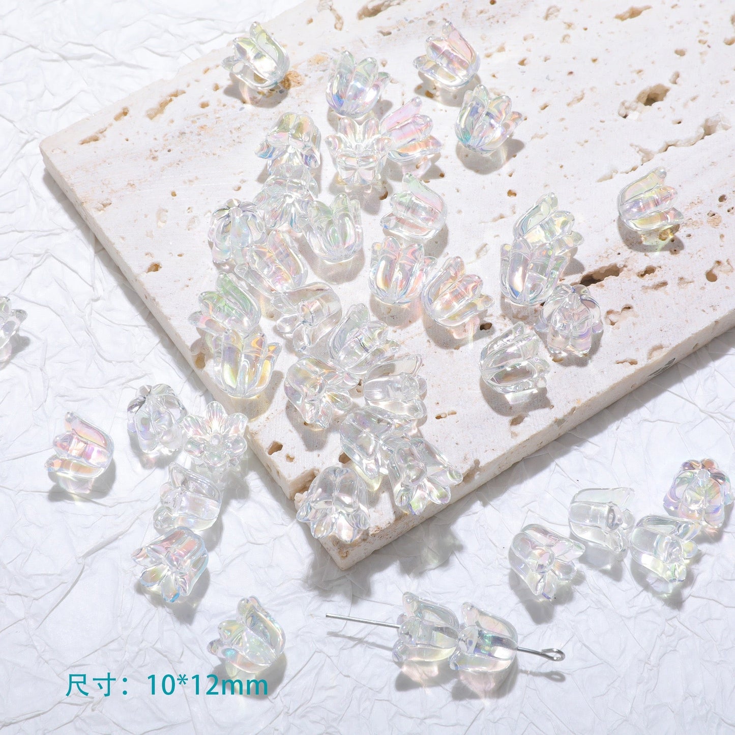 Flower-Shaped Beads