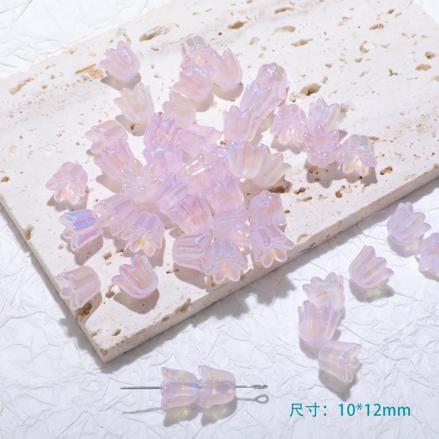 Flower-Shaped Beads