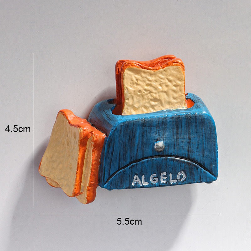 Large-Sized Food Refrigerator Magnets