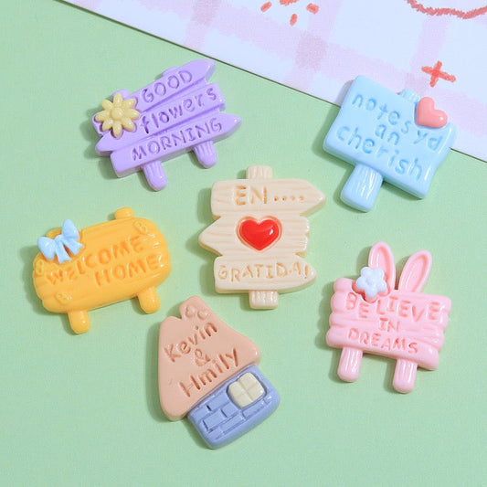 Cute Road Sign Charm