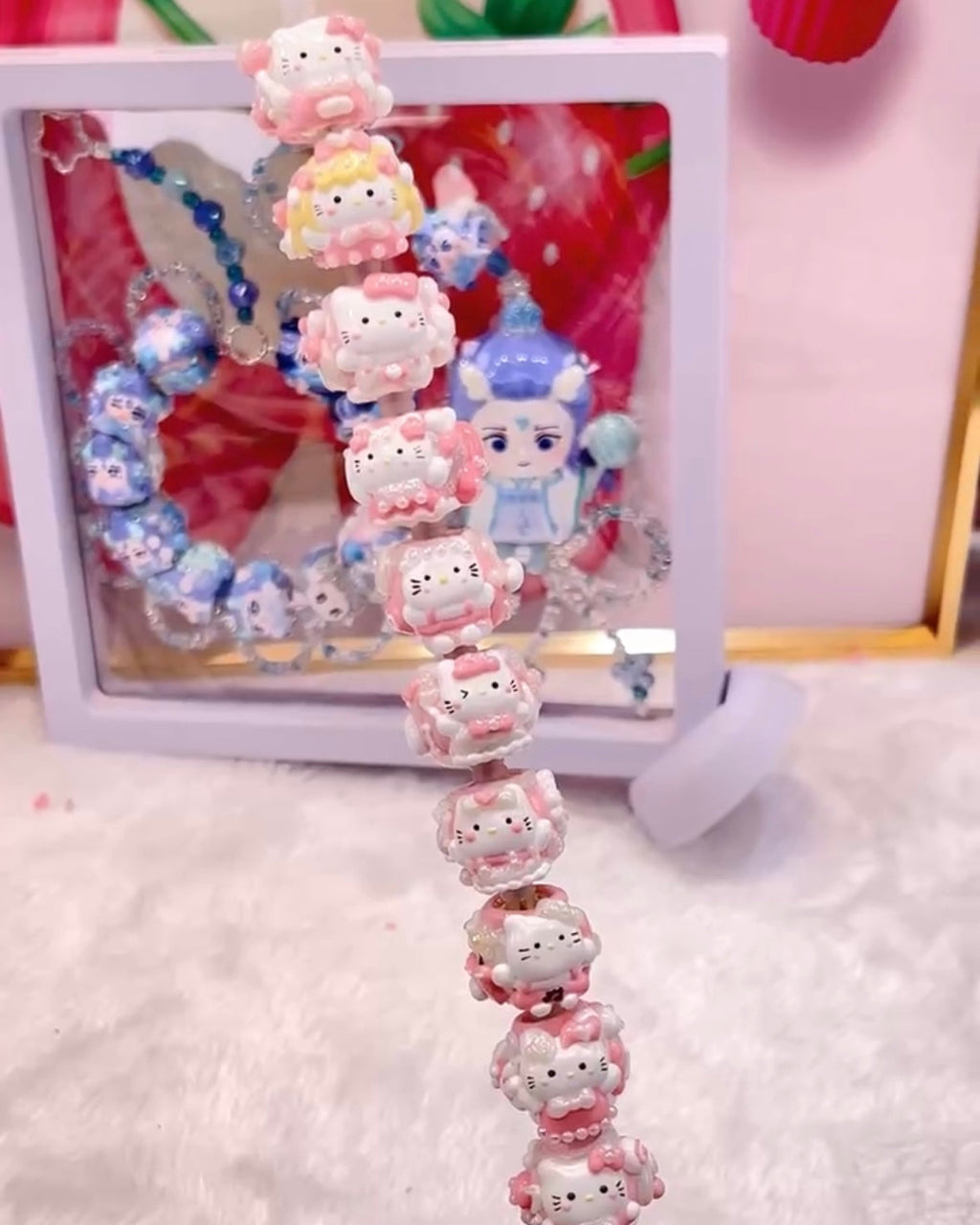 Mix Cartoon Hand Painted Beads