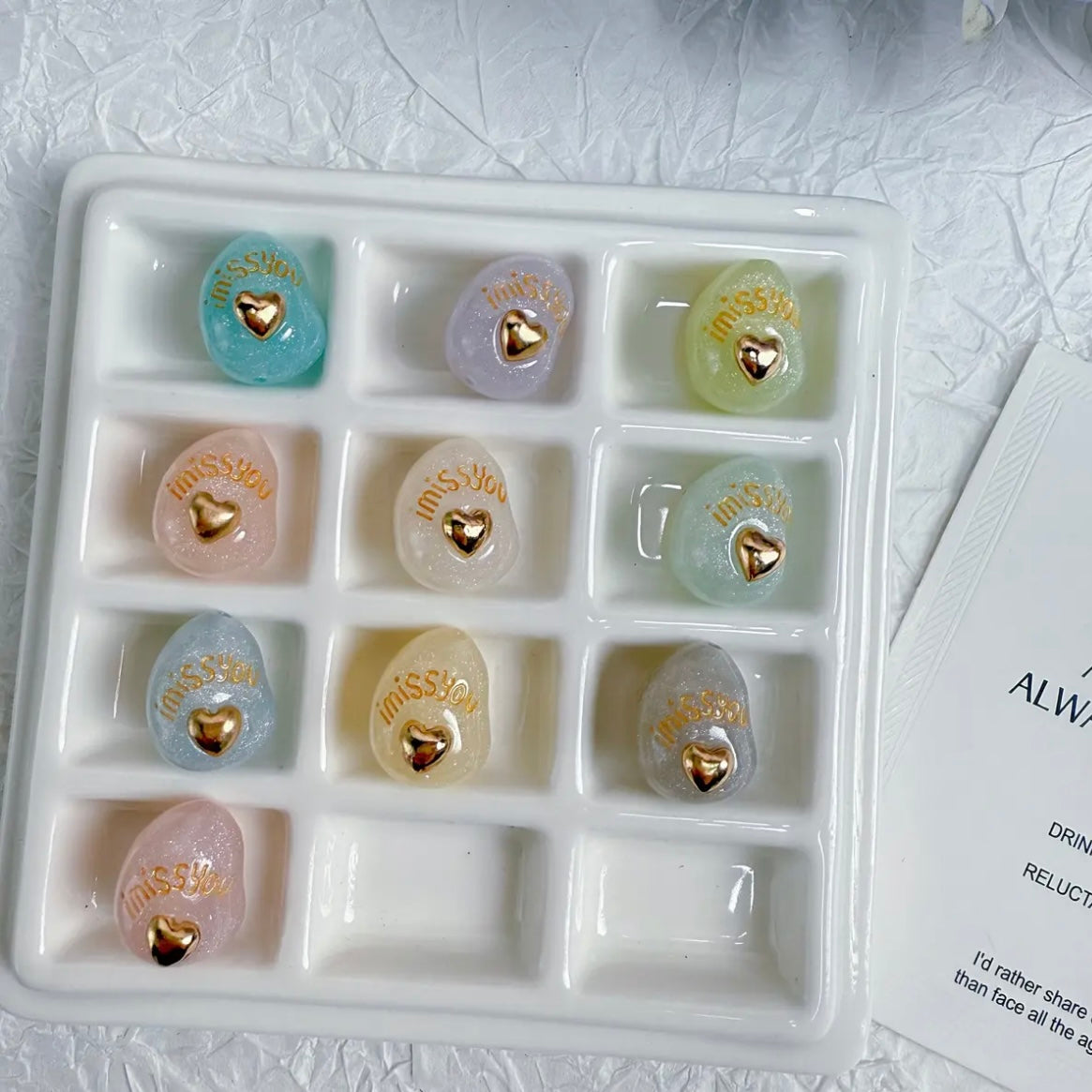 ｛Miss You｝Stone Beads