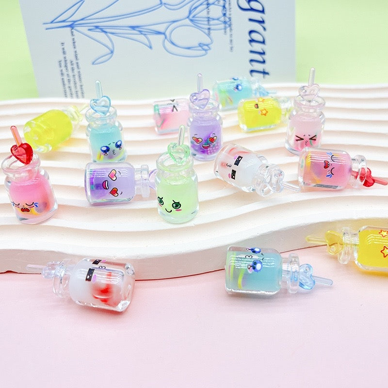 Glow-In-The-Dark Expression Bottle Charm