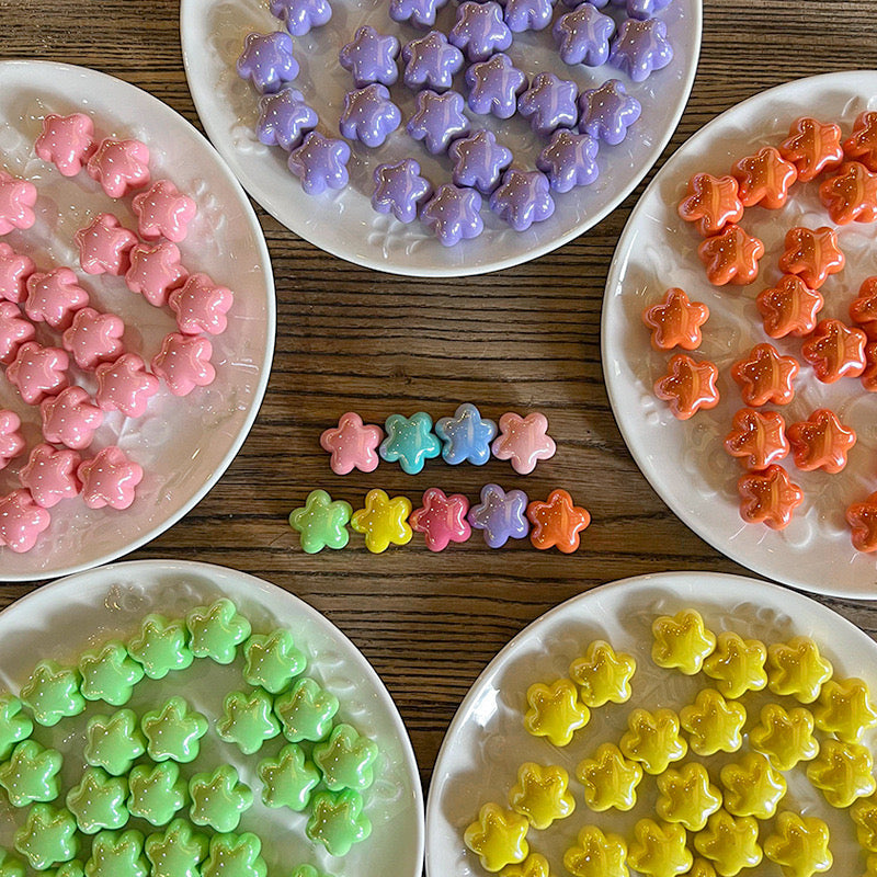 Colorful Flowers Beaded