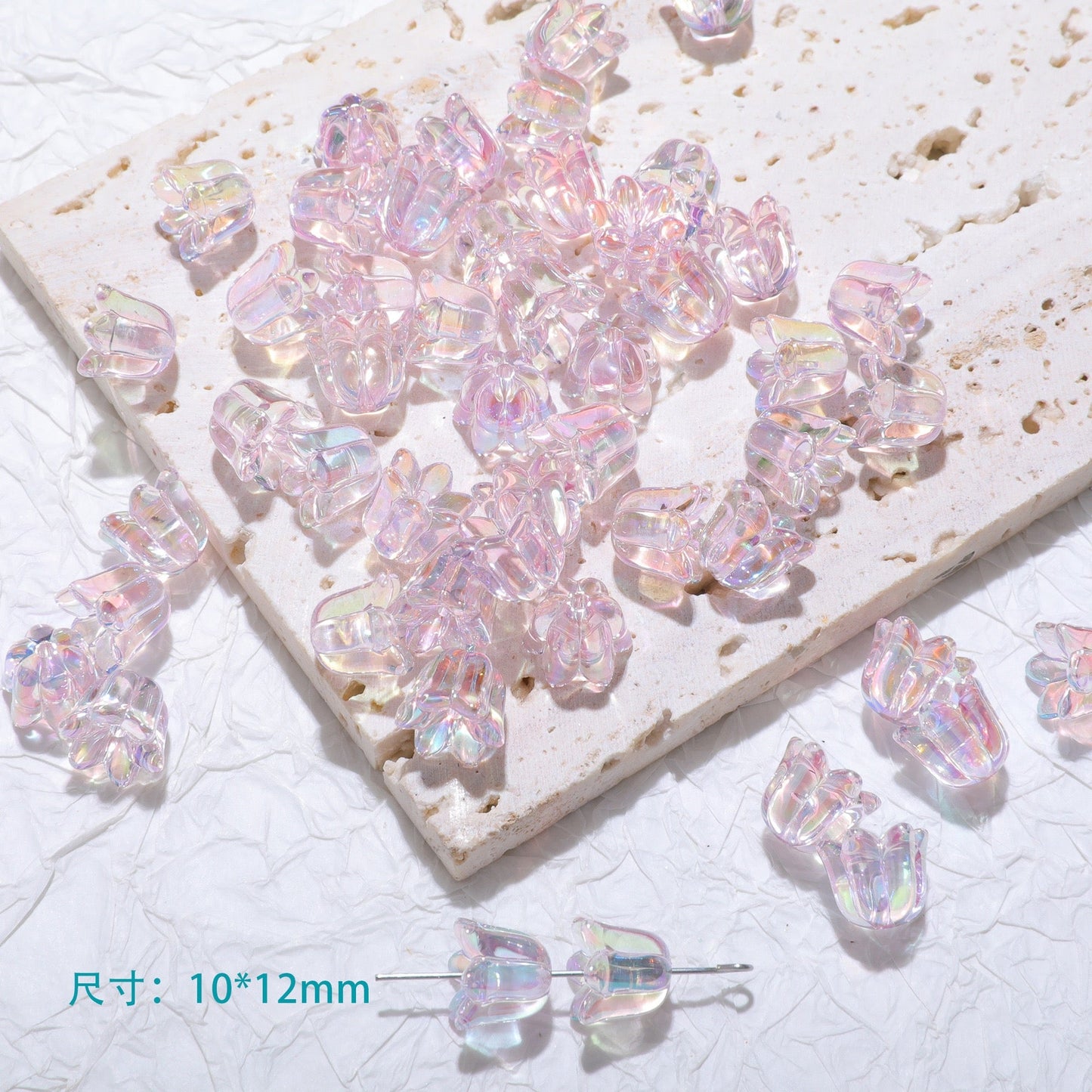 Flower-Shaped Beads