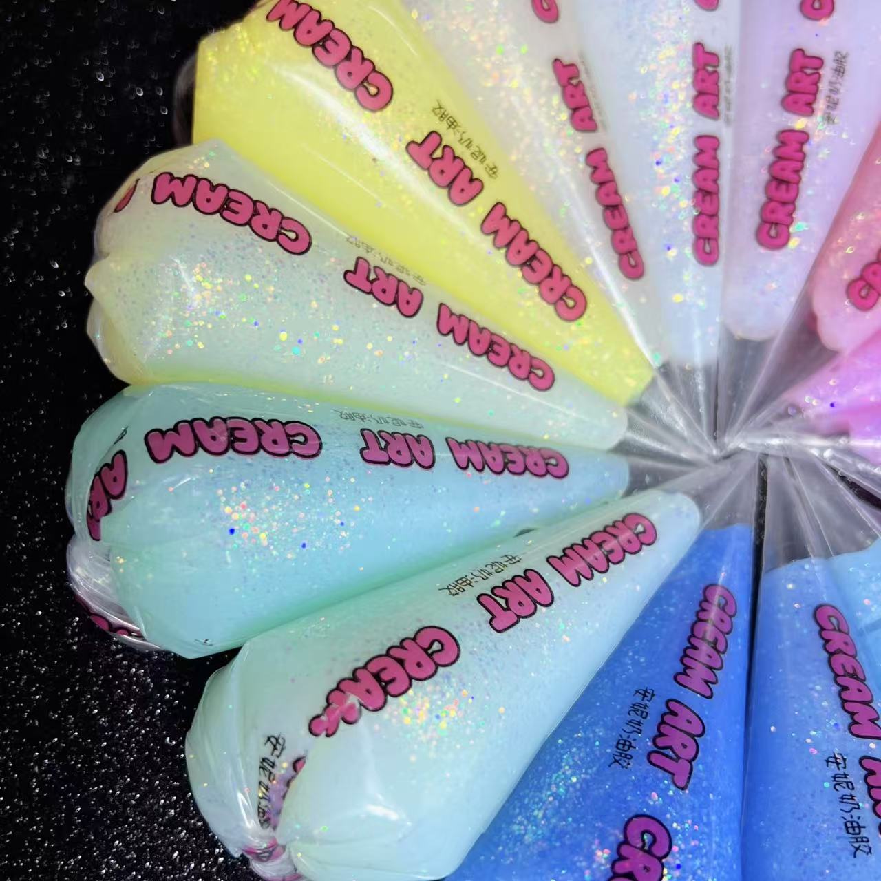 Crystal Glitter Cream Glue