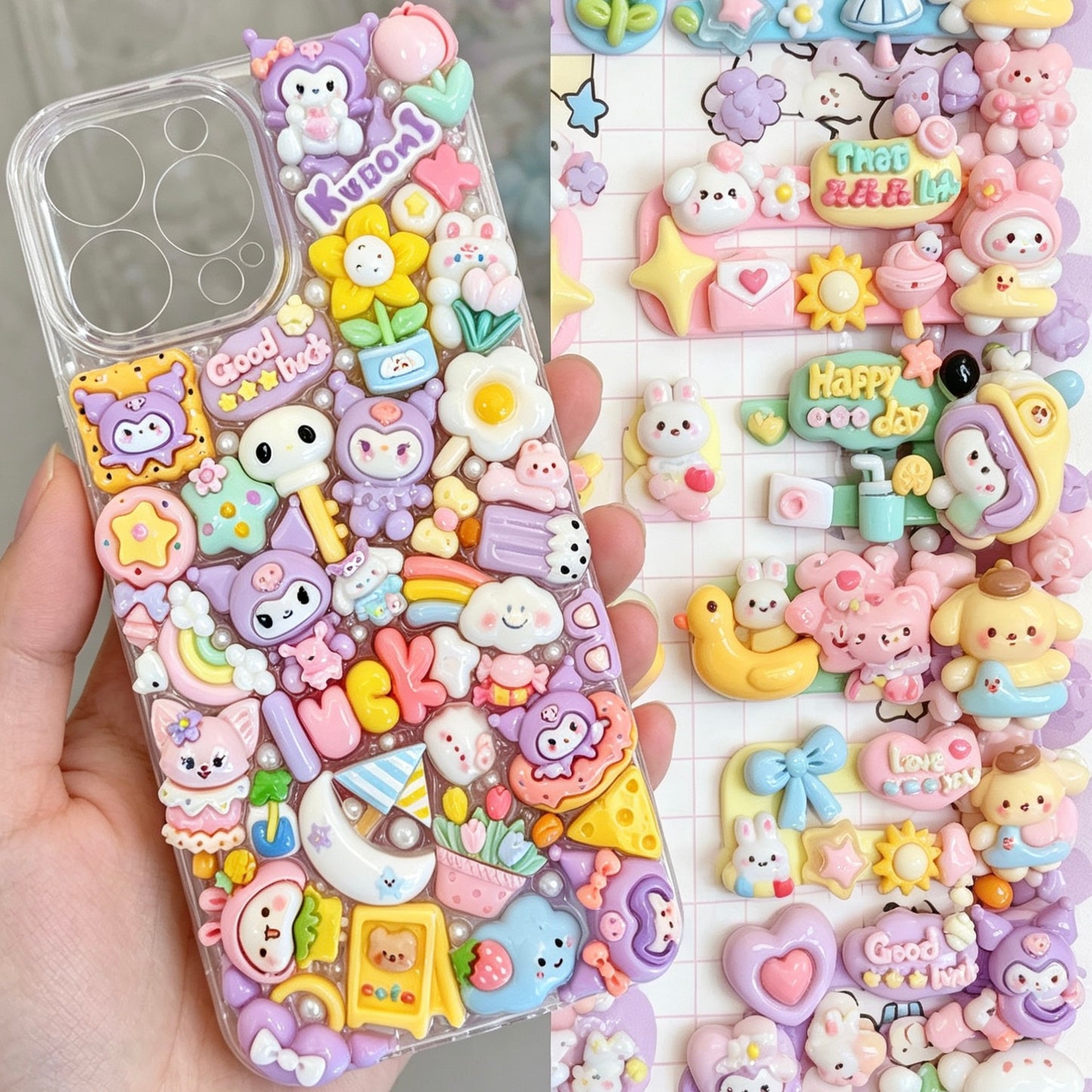 Customized drop glue mobile phone case