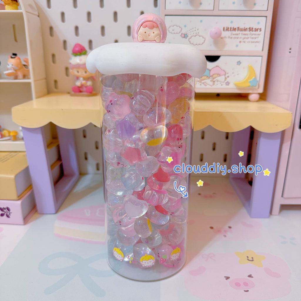 Glow-In-The-Dark Love Star Charm