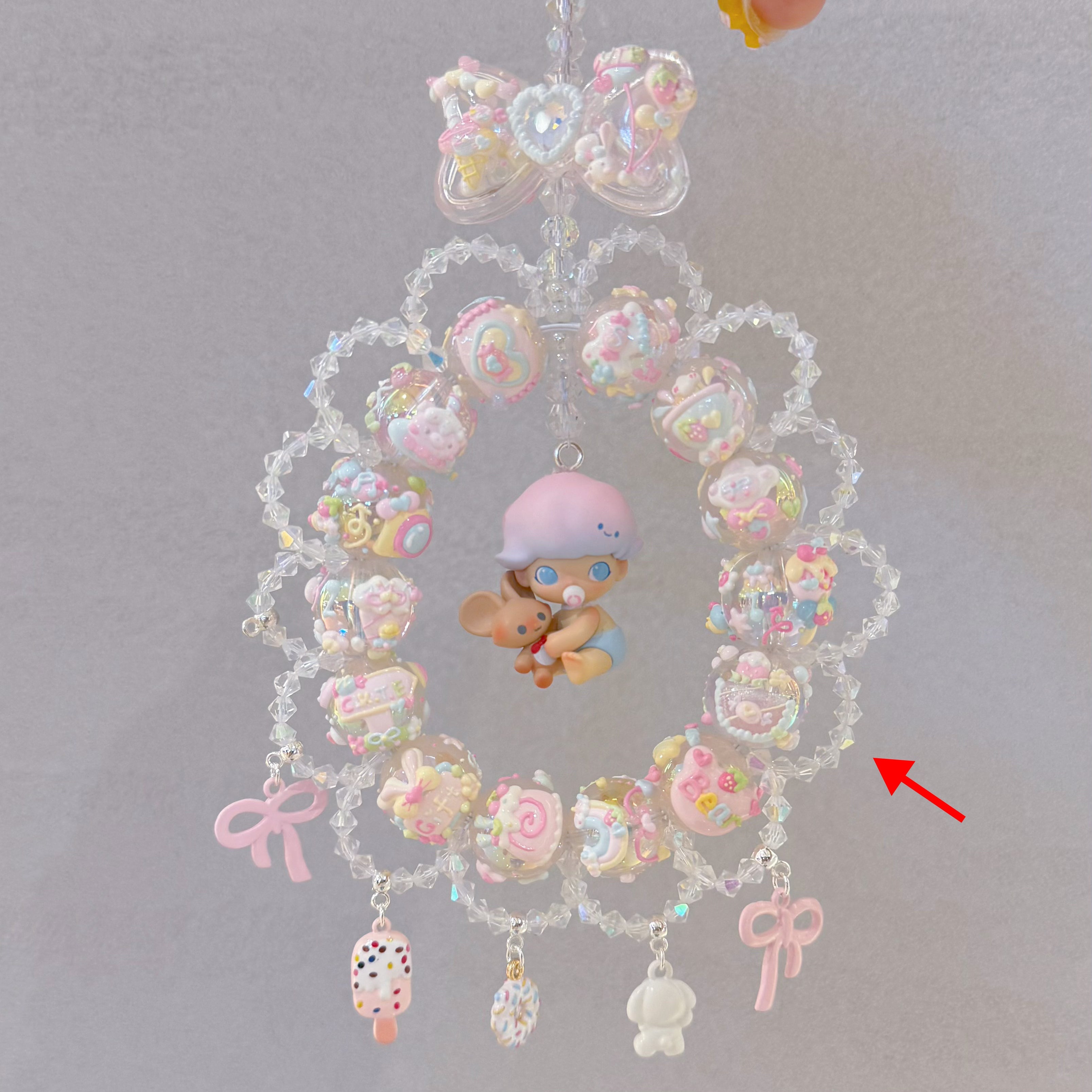 {Sync with video} 4mm Crystal Beads