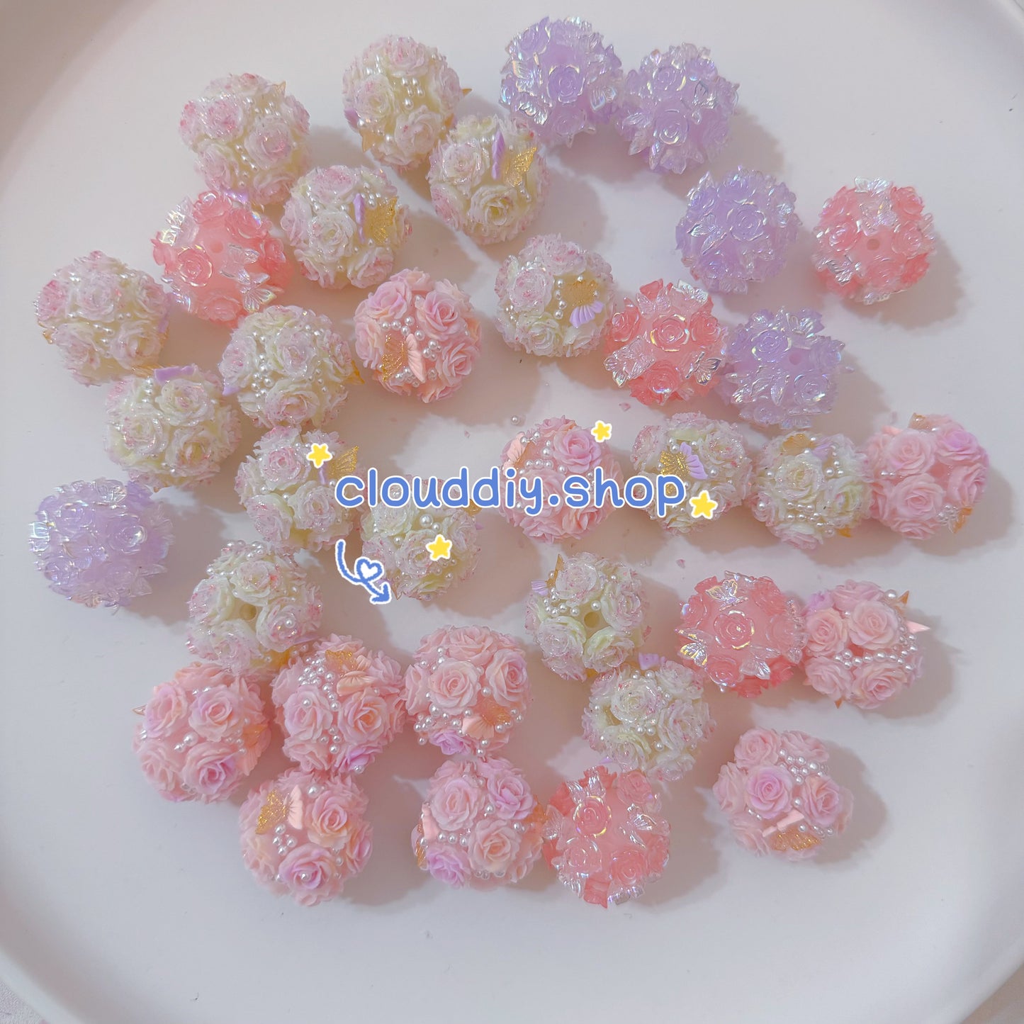 Flower Ball Beading