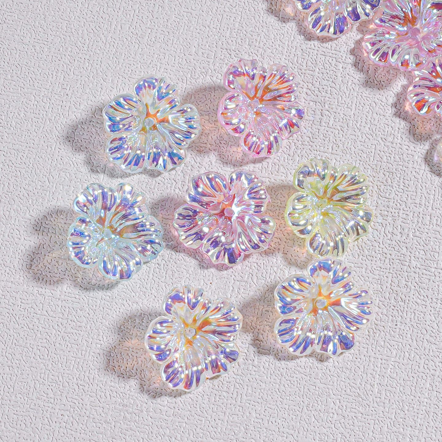 0.79‑Inch Hibiscus Flower DIY Jewelry Making Supplies