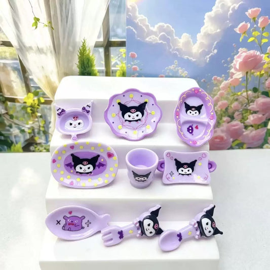 Cute cartoon mini tableware
