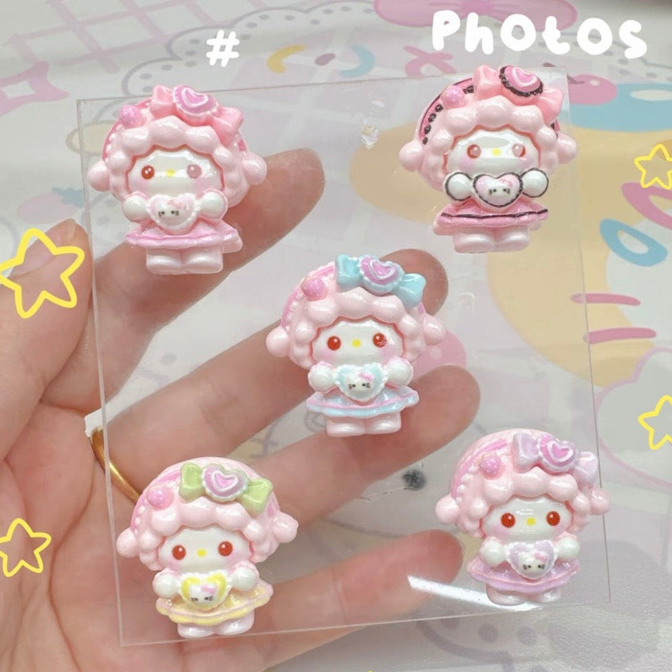 Cute resin cartoon lamb (multiple styles)