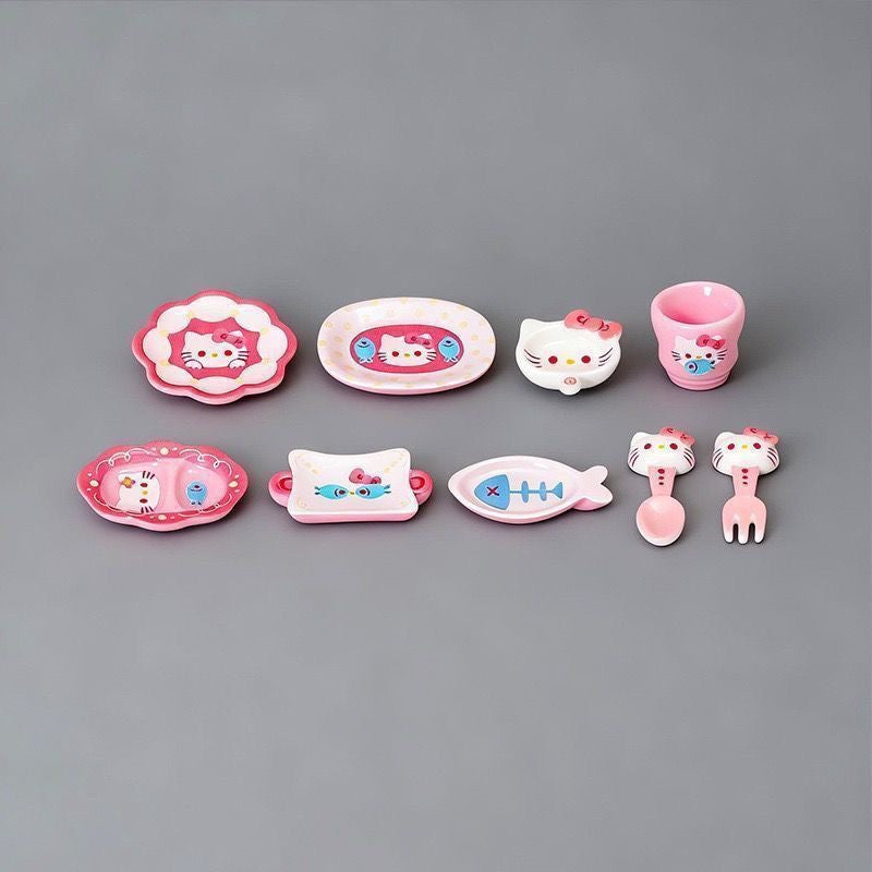 Cute cartoon mini tableware