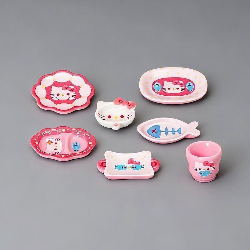 Cute cartoon mini tableware
