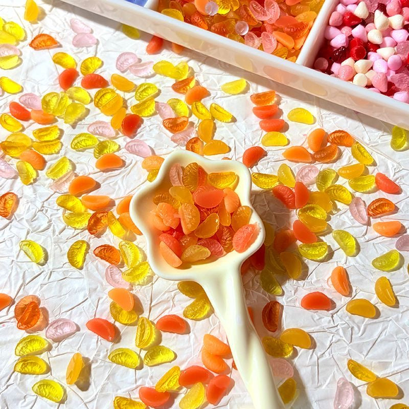 Mini Fruit Resin Charms | Miniature Food Play Accessories